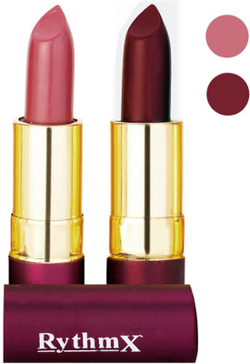 

Rythmx Matte Lipstick Combo 411 428(Multicolor,)