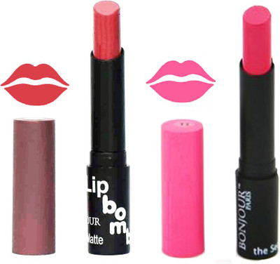 

Color Fever Creamy Matte Lipstick Combo 1-11(Multicolor,, 8 g)