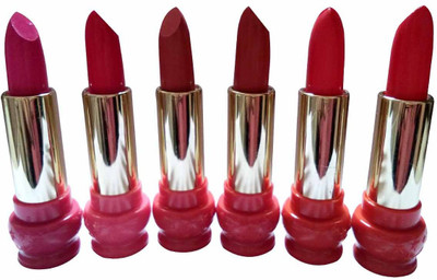 

hangfang Long Lasting Lipstick set of 6MJKL(Multicolor)