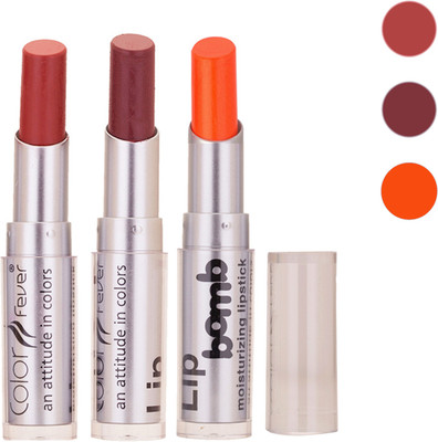 

Color Fever Delhi Ki Mashoor Lipstick 216(Brick, Brown, Neon Red, 9.6 g)
