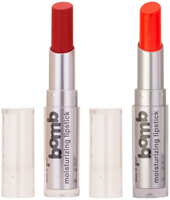 

Color Fever Creamy Matte Limited Offer77160379Brick Red, Neon Lipstick Set(Brick Red, Neon, 6.4 g)