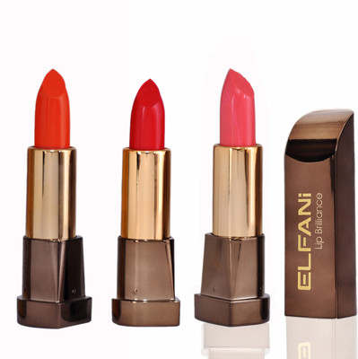 

Elfani Brilliance Lip Color Combo(103 Orange, 104 Peach, 125 Red)