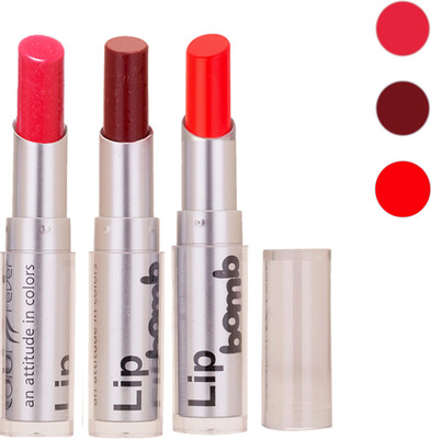 

Color Fever Delhi Ki Mashoor Lipstick 359(Brick Red, Pink, Neon Orange, 9.6 g)