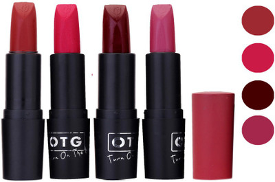 

OTG 9 to 5 Lipstick Set Pack Of 4(shade - 0022)