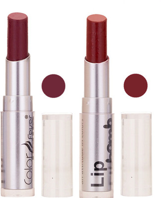 

Color Fever Hot Creamy Matte Girls Lipstick 101(wine Shine, Maroon, 6.4 g)