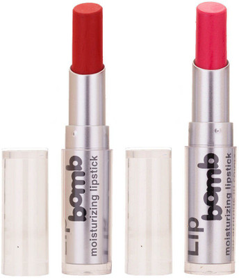 

Color Fever Creamy Matte Limited Offer77160373Brick Red, Pink Lipstick Set(Brick Red, Pink, 6.4 g)