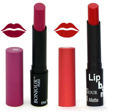 

Color Fever Creamy Matte Lipstick Combo 4-18(Multicolor,, 8 g)