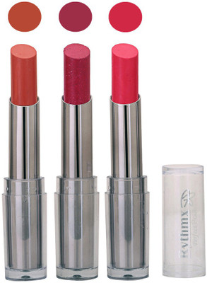 

Rythmx Lipstick Rich Cream , Shimmer Mazanta , Pink Combo(Pink)