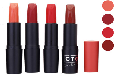 

OTG Colour Show Hot Lipstick 100(Pink-Maroon-Brick Red-Brown, 16.8 g)