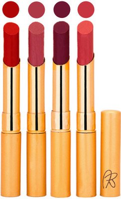 

Rythmx Creamy Matte Long Lasing Premium Lipstick ( Valentino, Plum, Peach, And Mauve Lip Colors)(Valentino, Plum, Peach, Mauve, 8.8 g)