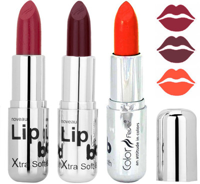 

Color Fever Dark Pink Color Lipstick 154201604(Multicolor,, 12.6 g)