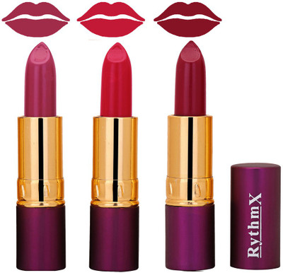 

Rythmx Rich creme Lipstick In Plum,Rani Mazanta,Deep Pink Shades 559(Purple)