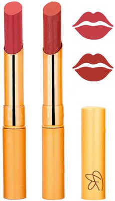 

Rythmx Mauve+Birk Red Color Lipstick Combo 202(Multicolor,)