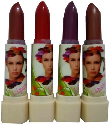 

Kwality Beautiful Lipstick Pack-OKP-of 4(4 Multicolor)
