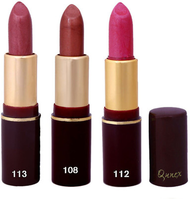 

Imported Qunex Rose Pink,Maroon,Purple Lipsticks Combo 1806180(Multicolor,)