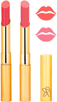 

Rythmx Peach+Nude Color Lipstick Combo 229(Multicolor,)