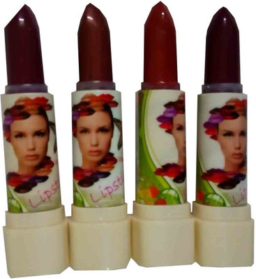 

Kwality Beautiful Lipstick Pack-GSE- of 4(Multicolor)
