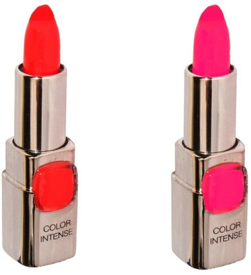 

7 Heaven's COMBO OF 2 PCS 7 heaven's Color Intense(HOT RED-102,ROSE-401, 7.6 g)