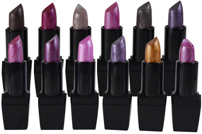 

ADS ADS Multicolour Lipstick Pack of 12(POPT-C, 4 g)