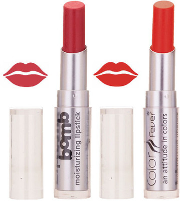 

Color Fever Creamy Matte profissional77160344Purple, Brick Red Lipstick(Brick Orange, Orange, 6.4 g)