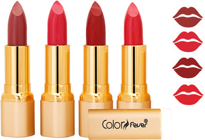 

Color Fever Absolute Non Transfer Matte Lipstick 140(Mauve, Neon, Red, Red, 16.8 g)