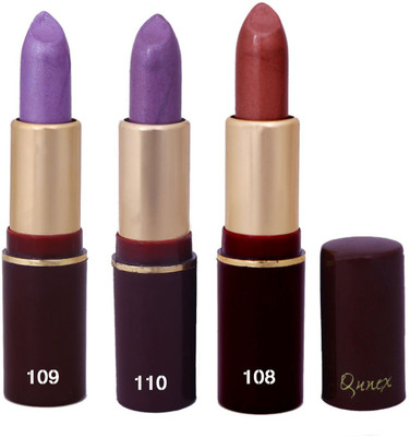 

Imported Qunex Purple,Rose Pink,Purple Lipsticks Combo 1806174(Multicolor,)