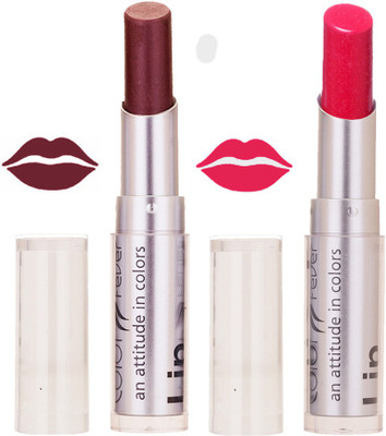 

Color Fever Creamy Matte profissional77160074Brown, Pink Lipstick(Brown, Pink, 6.4 g)