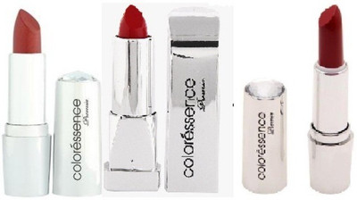 

Coloressence Multicolor Pack of 3 Lipsticks(Valentine, Sweet Maroon, Rose, 4 g)