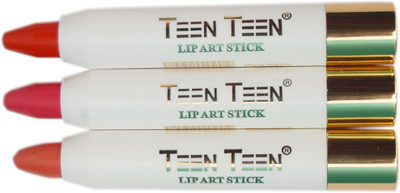 

Teen.Teen Lip Art Stick(Red, Pink, Orange)