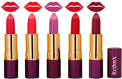 

Rythmx Matte Lipstick (Pack of 5, New Shades)875(Sahde-625)