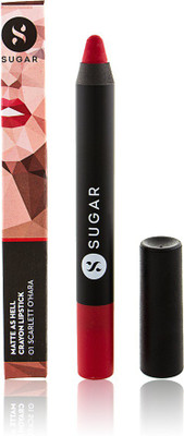 

Sugar Matte as Hell Crayon Lipstick- Scarlett O' Hara(Royal Red, 2.8 g)