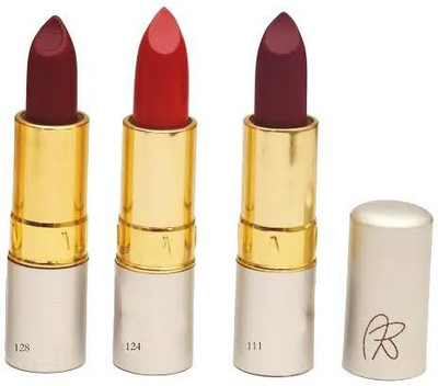 

Rythmx Matte Lipstick 128 124 111(Multicolor)