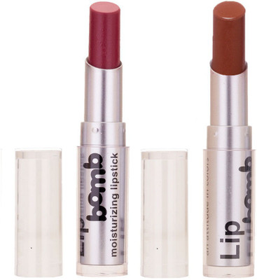 

Color Fever Creamy Matte Limited Offer77160265Purple, Coffee Lipstick Set(Purple, Coffee, 6.4 g)