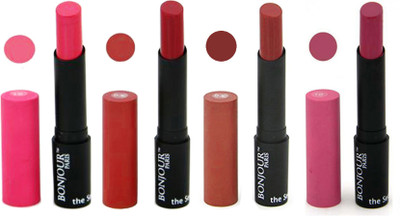 

Bonjour Paris Creamy Matte Lipstick 0502161 A(pink, mauve, wine, pink, 14 g)