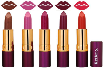 

Rythmx Matte Lipstick (Pack of 5, New Shades)898(Sahde-648)