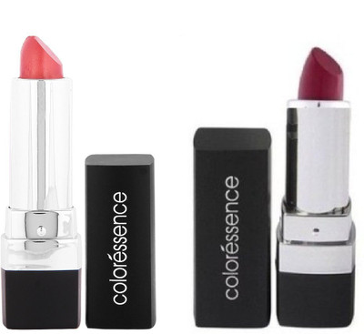 

Coloressence Mesmerising Lip Color (Code-45)-(Code-11) Packof2(Back to basics, Pristine Pink, 4 g)