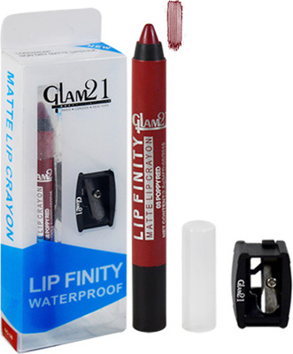 

Glam 21 Poppy Red Matte Lip Crayon Lipstick(8, 2.8 g)