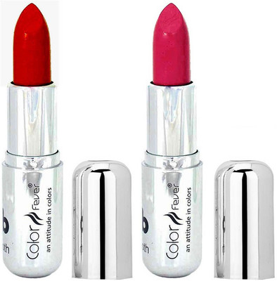 

Color Fever Creamy Matte Red Lipstick 2406201655(Red, Neon Pink, 8.4 g)