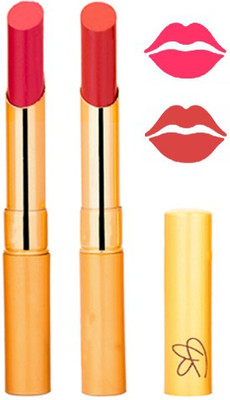 

Rythmx Red+reddish Orange Color Lipstick Combo 234(Multicolor,)