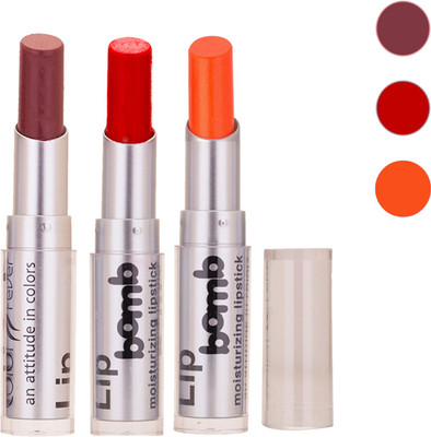 

Color Fever Delhi Ki Mashoor Lipstick 235(Brown, Prefect Red, Neon Red, 9.6 g)