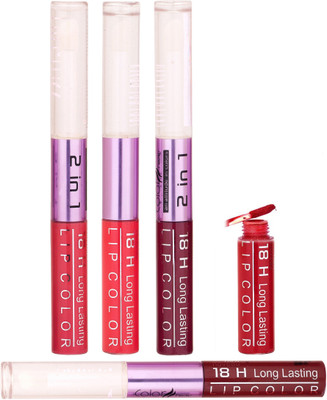 

Color Fever Matte Hot Lipstick Combo 14506(Multicolor,, 24 ml)