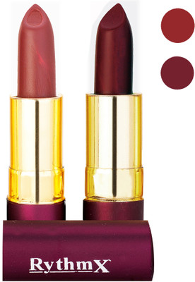 Rythmx Matte Lipstick Combo 421 428(Multicolor,)