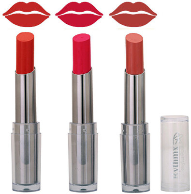 

Rythmx Smooth Matte Red,Desert Red,Pure Brown Ultimate Shades Lipstick(Pink)
