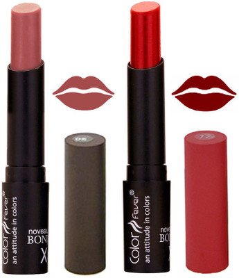 

Color Fever Purple Creamy Matte Lipstick-05-17(Chocolate, Maroon, 7 g)