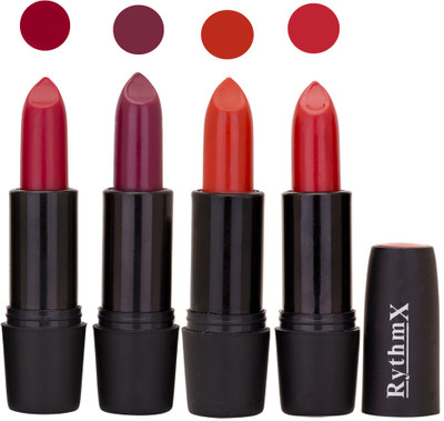 

Rythmx Black Important Lipsticks Combo 38(Multicolor,, 16 g)