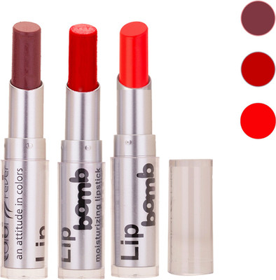 

Color Fever Delhi Ki Mashoor Lipstick 233(Brown, Prefect Red, Neon Orange, 9.6 g)