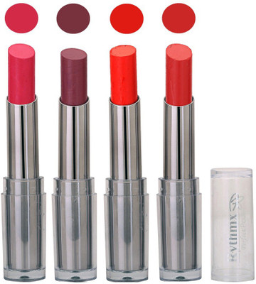 

Rythmx Lipstick in Mazanta,Jamini,Orange,Red Pack of 4(Multicolor)