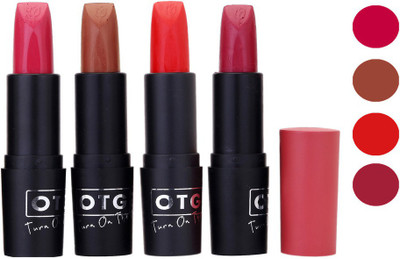 

OTG 9 to 5 Lipstick Set Pack Of 4(shade - 0014, 16 g)