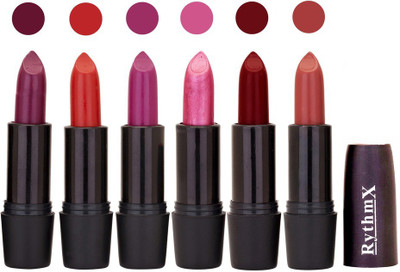 

Rythmx Multi Shade Soft Matte Lipstick (Pack of 6) 991(Shade - 031)