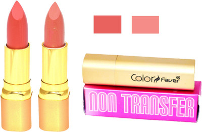 

Color Fever Brick Orange Non Transfer Matte Lipstick-39(Peach, Brick Orange)